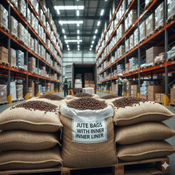 Jute Bags with inner liner